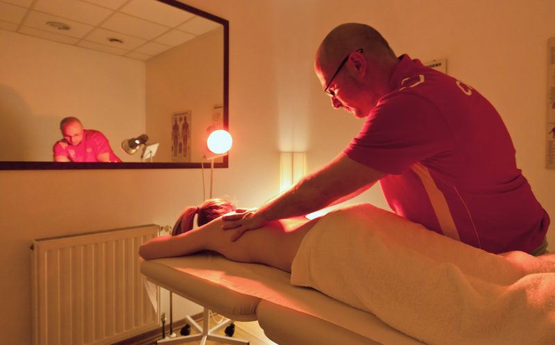 Back treatment in the practice